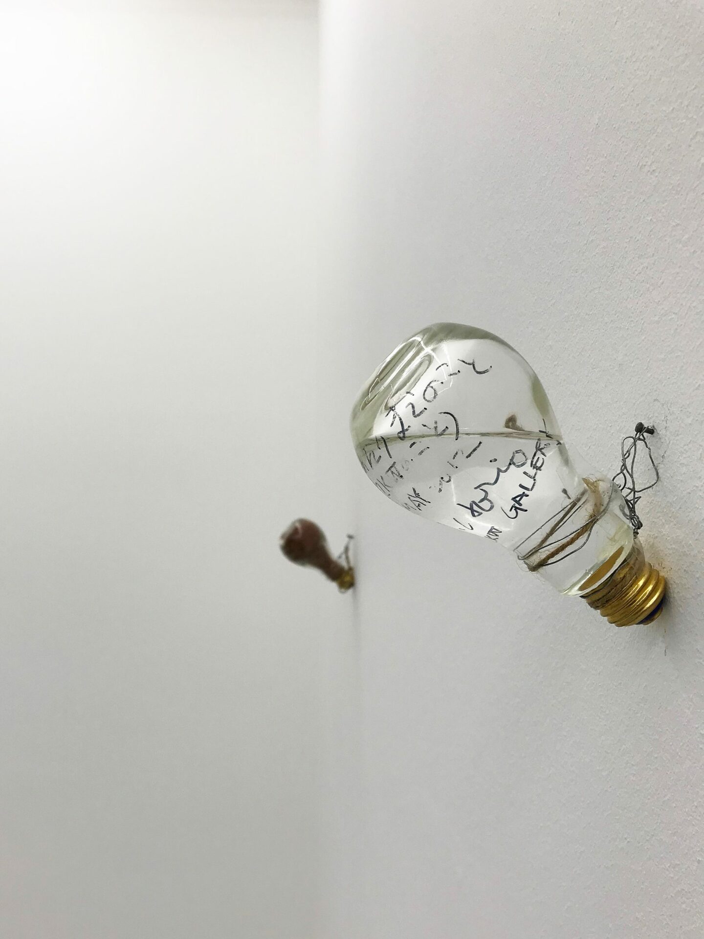 Sadaharu Horio, light bulb, basedonart gallery, Düsseldorf