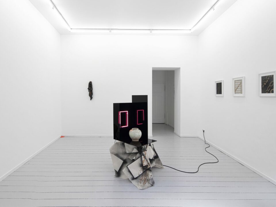 Anna Friedel | Studio Crate Digging | basedonart gallery | Düsseldorf | 2019 | Photo: Johannes Pöttgens