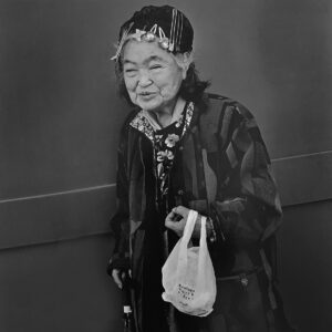 © Hiroh Kikai_Persona_An old lady who said she had lost her husband and close her kimono store, 2007_basedonart gallery