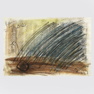 Shigeko Kubota | Where | Drawing | Pastels, pencil on paper | 1977 | basedonart gallery