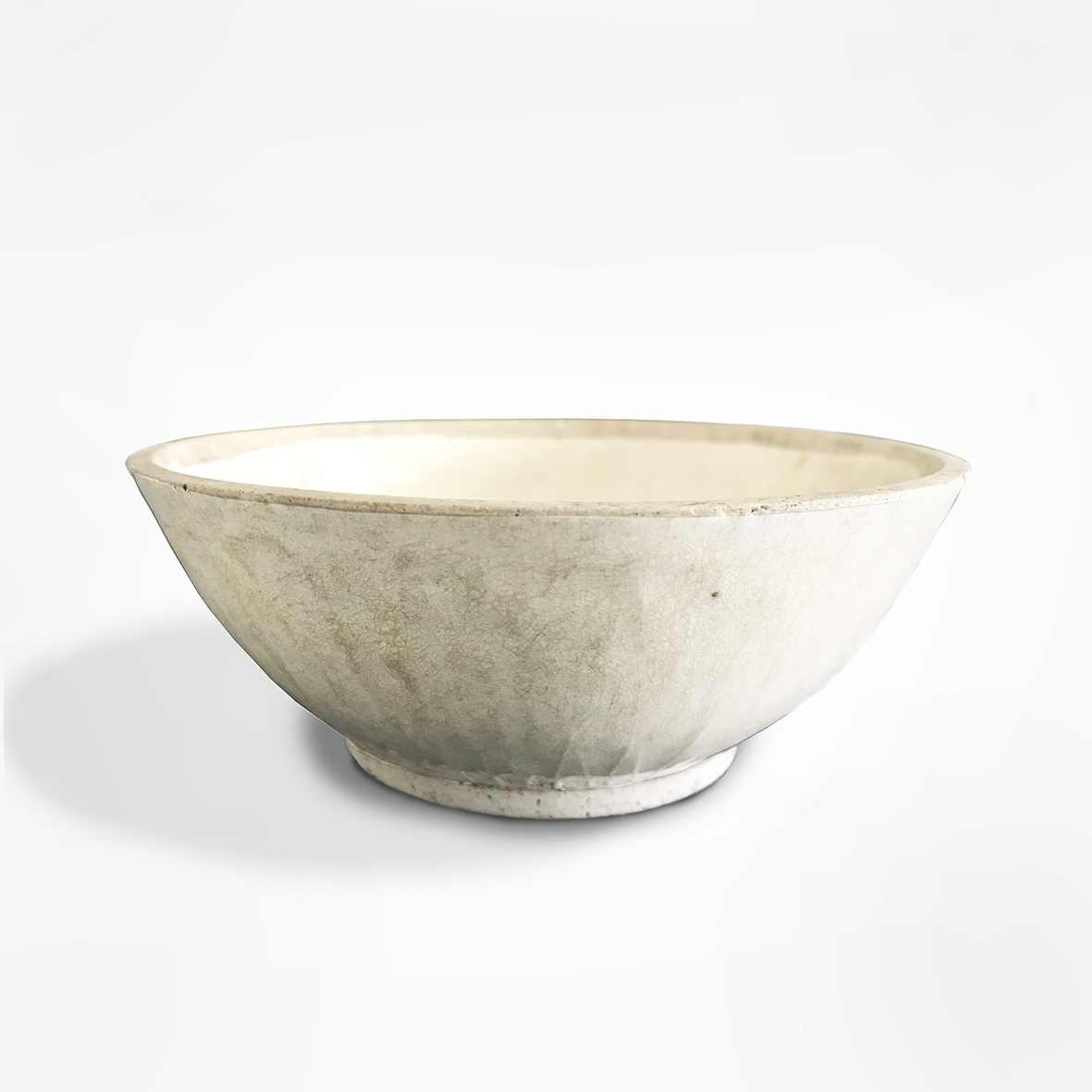 Creme white Dehua bowl | Ceramic | China | Song Dynasty | basedonart gallery