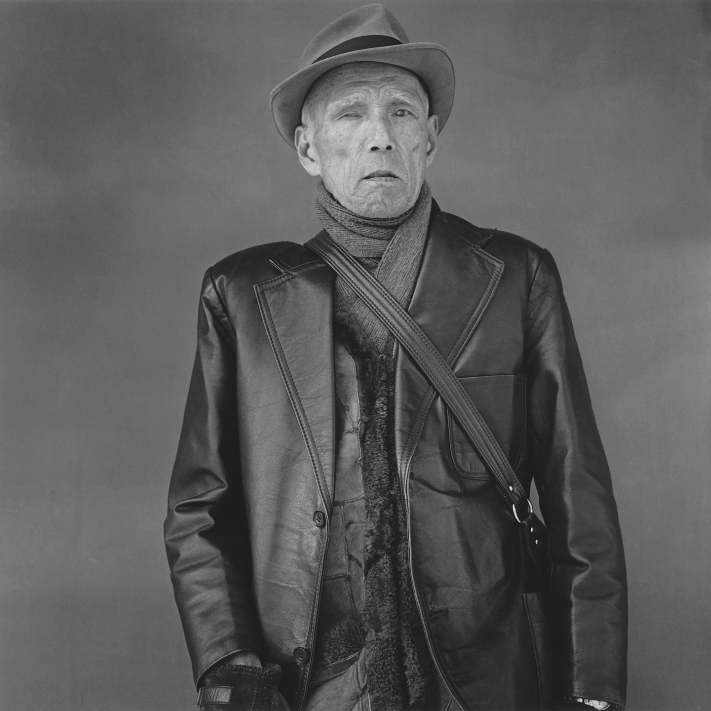 © Hiroh Kikai | A man dressed in leather | 1985 | boa-basedonart