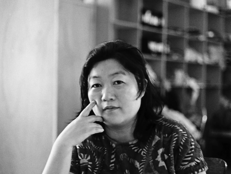 Shigeko Kubota | In her studio New York | 1977 | Photo Friedl Kubelka vom Gröller | boa-basedonart