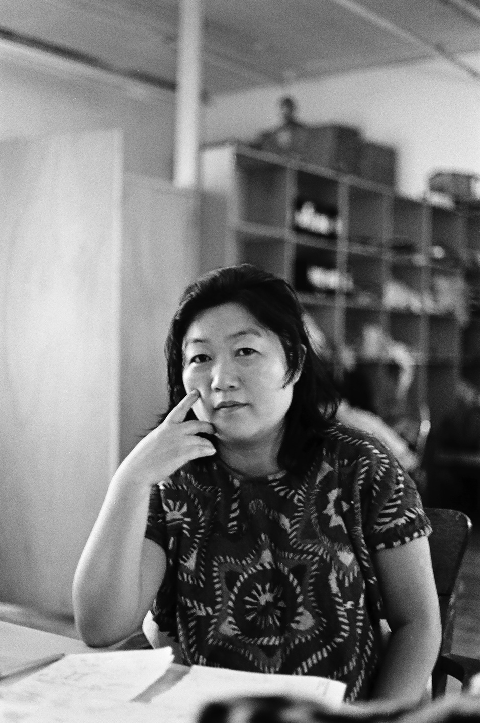 Shigeko Kubota | In her studio New York | 1977 | Photo Friedl Kubelka vom Gröller | boa-basedonart