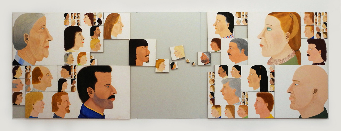 Takako Saito | Do It Yourself Paintings | Acrylic on wood, magnetic board | 470 x 160 cm | 1982 | boa-basedonart