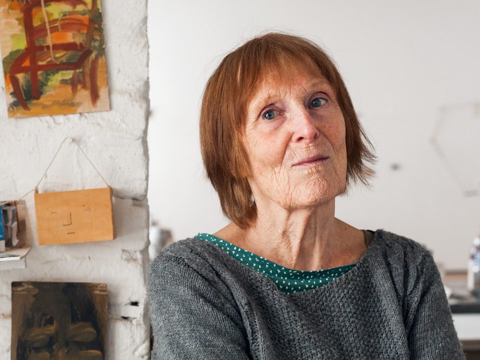 Inge Schmidt in her studio_boa-basedonart